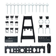 Assortiment de crochets et supports pour outils pour armoire à outils