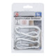 Assortiment de crochets mousquetons 8 x 80 mm 5 pièces BGS-3
