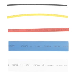 Assortiment de gaines thermo-rétractables couleurs 100 pièces BGS