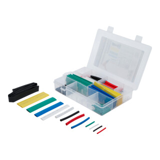 Assortiment de gaines thermorétractables | couleurs | 171 pièces BGS Do it yourself