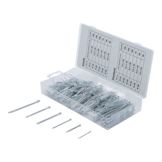 Assortiment de goupilles Ø 1,6 - 4,0 mm 555 pièces BGS