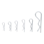 Assortiment de goupilles béta à simple spire Ø 1,2 - 3,0 mm 48 pièces BGS Do it yourself-3