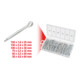 Assortiment de goupilles fendues KS Tools 1,6x25,4mm-4,0x63,5mm, 555 pcs.-1