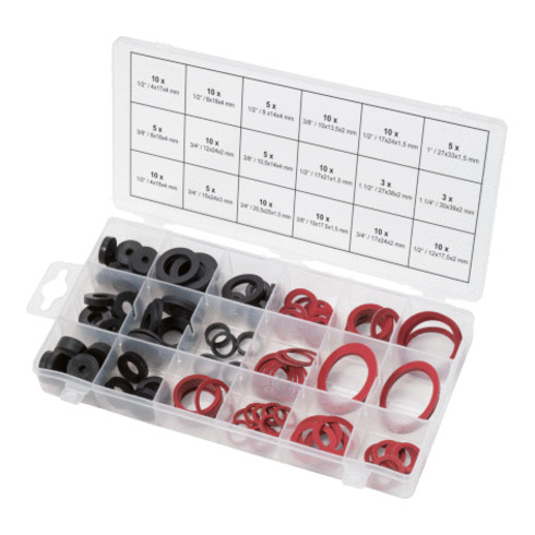 Assortiment de joints de plomberie, 141 pcs.
