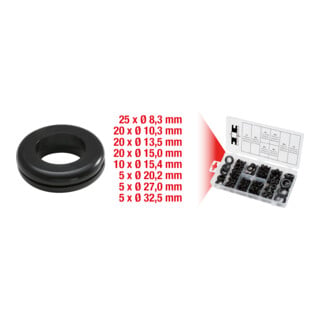 Assortiment de passes-fils, 110 pcs.