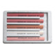 Assortiment de pierres d'affûtage TYROLIT, corindon supérieur, en coffret plastique, 5 pcs.-1