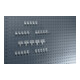 Assortiment de porte-outils 30-pcs.galvanisé p. panneaux perforés 10 crochets/5-1