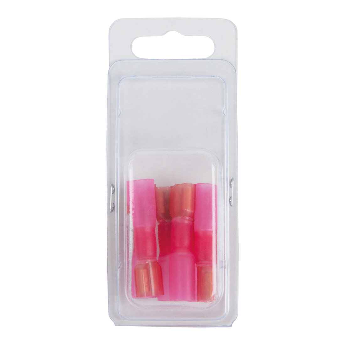 Assortiment de raccords à sertir isolés, rouges, AWG22-16, 6 pcs douille KS Tools