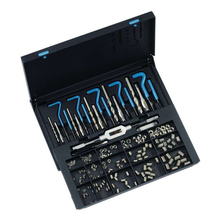 Assortiment de réparation des filets DIN 8140 M5-M12 acier inoxydable 1,0xD/1,5x