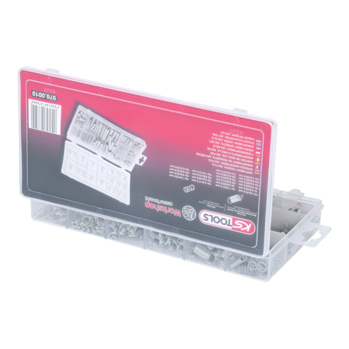 Assortiment de ressorts, 200 pcs.