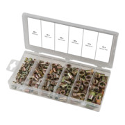 Assortiment de rivets filetes acier, M3x9mm-M10x21mm, 150 pcs.-2
