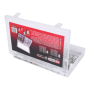 Assortiment de rivets filetés KS Tools acier et aluminium, M 3 x 9 mm-M 10 x 21 mm, 300 pièces-5
