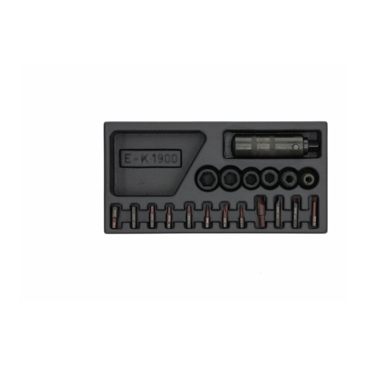 Assortiment de tournevis Gedore 1/2" dans le module 1/3 ES