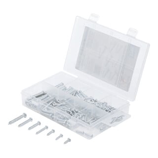 Assortiment de vis à tôle 175 pièces BGS Do it yourself