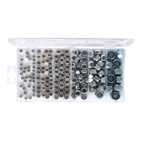 Assortiment d'écrous de sécurité KS Tools M4-12, 146 pcs.