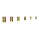 Assortiment d’écrous rivets acier galvanisé 150 pièces BGS-4