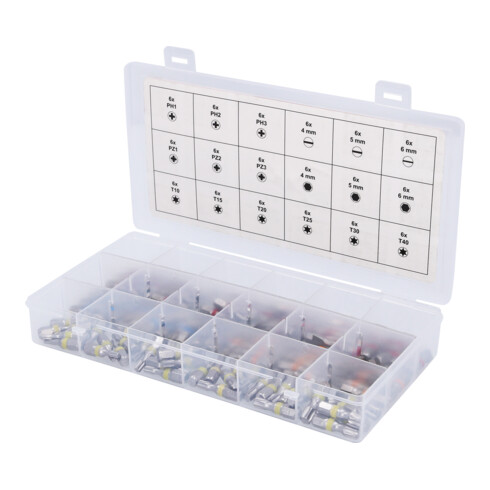 Assortiment d’embouts KS Tools TORSIONpower, 108 pcs