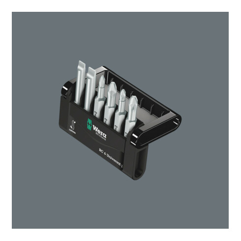 Assortiment d'embouts Mini-Bit-Check 6 50 mm 6 pièces embouts 50mm long à fente
