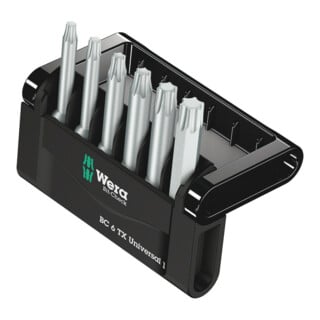 Assortiment d'embouts Mini-Check TX 50 mm 6 pièces embouts 50mm long TX en boî