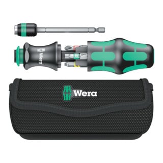 Assortiment d'embouts Wera KK 20 Tool Finder 1 8 pièces PH/PZD/TX/fente porte-chargeur