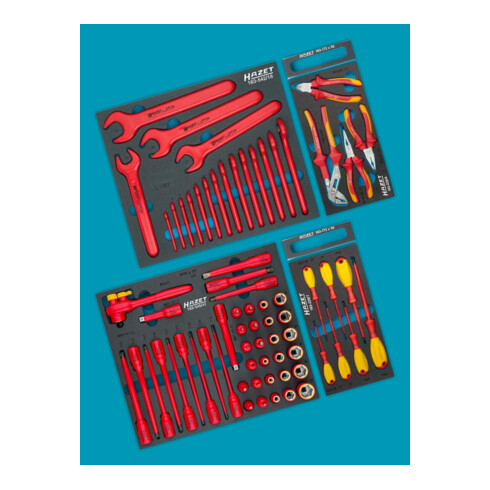 Assortiment d'outils 0-179/70KV Hazet, nombre d'outils : 70