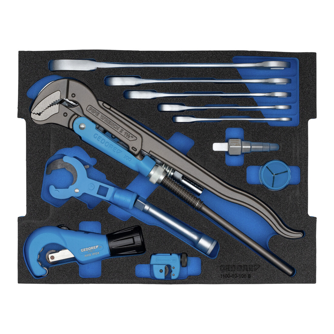 Assortiment d'outils 1100-03 44 pièces assortiment sanitaire in L-Boxx GEDORE