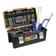 Assortiment d'outils 50 pcs. p. chauffage / sanitaire dans un coffret en plastiq