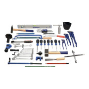 Assortiment d'outils 50 pcs. p. chauffage / sanitaire dans un coffret en plastiq-3