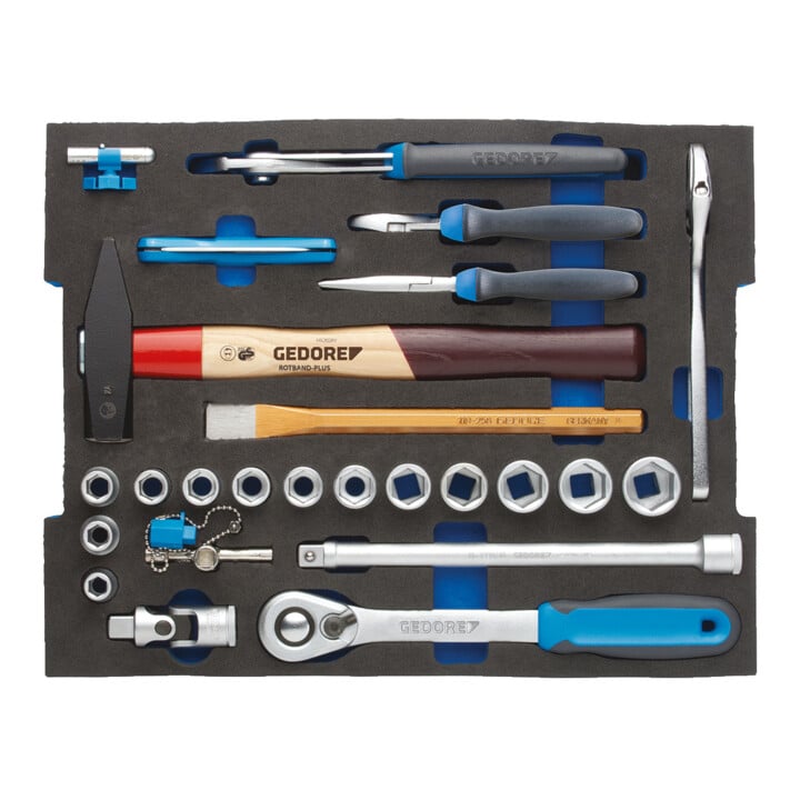 Assortiment d'outils Gedore 58 pièces  avec L-Box