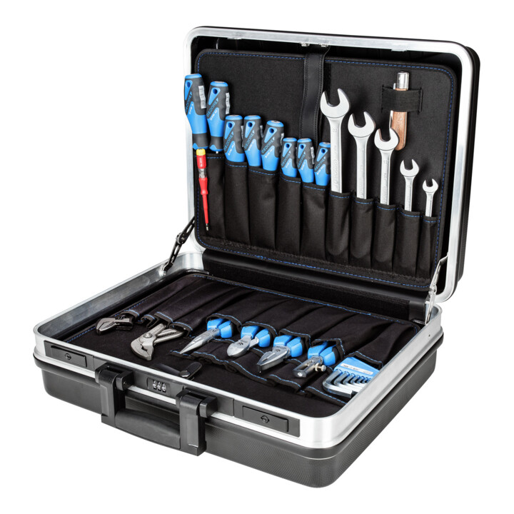 Assortiment d'outils Gedore BASIC en coffret, 74 pièces