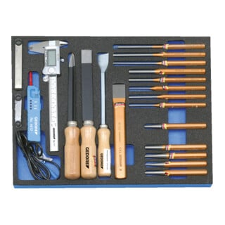 Assortiment d'outils Gedore dans le module Check-Tool, 22 pcs