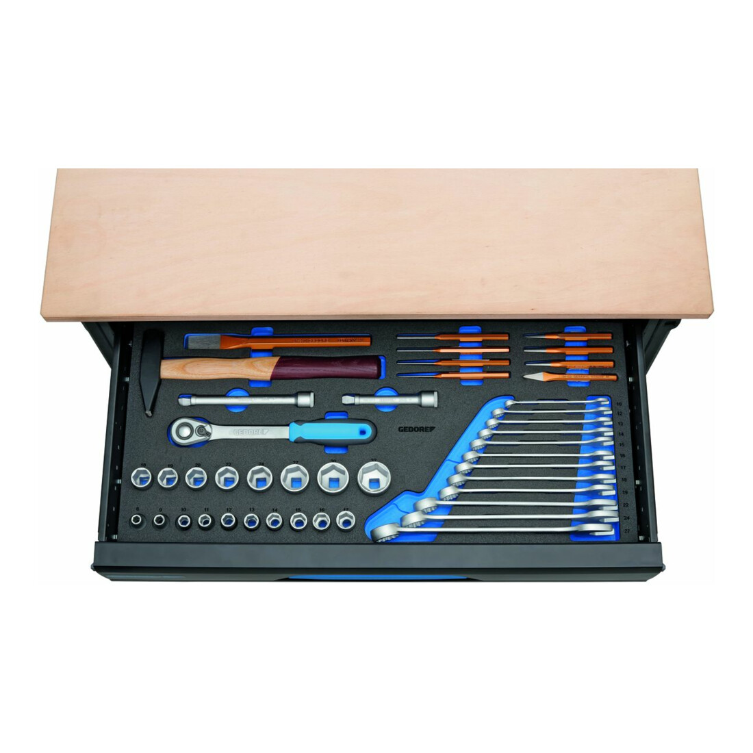 Assortiment d'outils Gedore en module CT pour B3 43 pièces