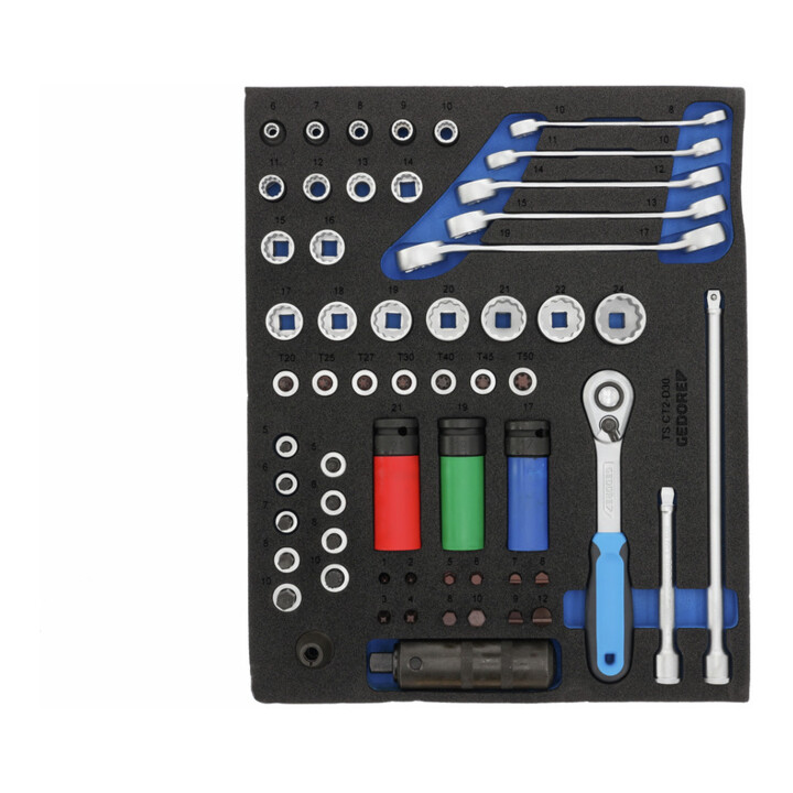 Assortiment d'outils Gedore en modules d'outils de contrôle 308 pcs