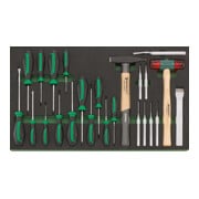 Assortiment d'outils Stahlwille avec chariot à outils Nombre de tiroirs 6 gris anthracite, RAL 7016 87 pcs.-5