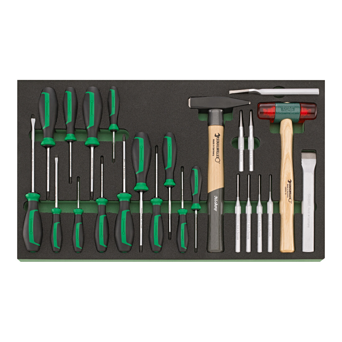Assortiment d'outils Stahlwille avec chariot à outils Nombre de tiroirs 6 gris anthracite, RAL 7016 87 pcs.