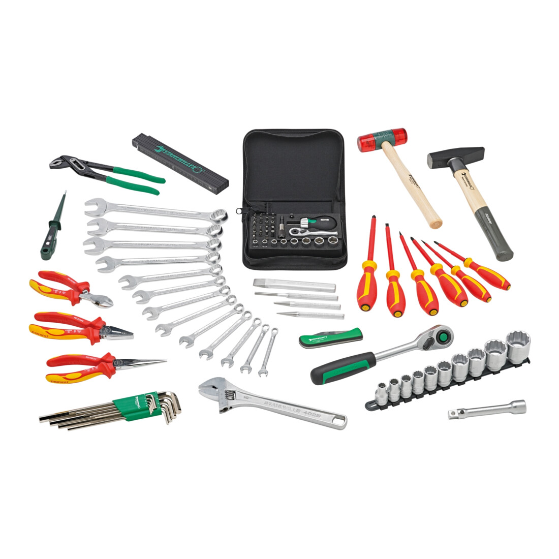 Assortiment d'outils Stahlwille en coffret 13301/88 L.188 mm l.490 mm H.365 mm 88 pièces