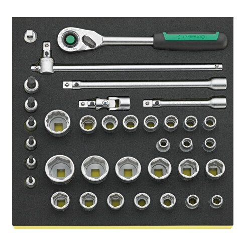 Assortiment d'outils Stahlwille n° TCS 50/52/30/6QR 1/3 36 pcs.