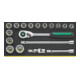 Assortiment d'outils Stahlwille n° TCS 52/14/4QR 1/3 18 pce.-1
