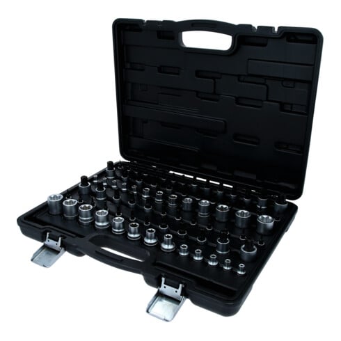 Assortiment KS Tools 1/4"+3/8"+1/2" TX, 77 pcs