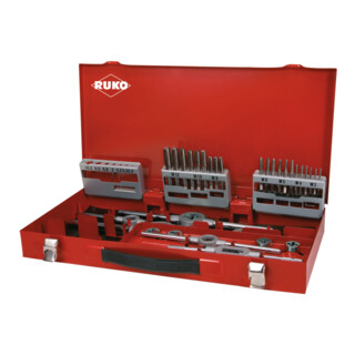 Assortiment tarauds + filières HSS 37 pièces