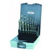 Assortiment tarauds machine HSS forme B 14 pièces