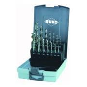 Assortiment tarauds machine HSS forme C 35° 14 pièces