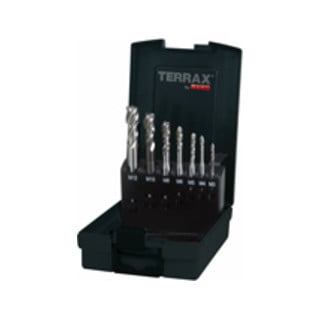 Assortiment tarauds machine HSS forme C 35° 7 pièces