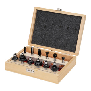 Assortimento di frese STIER 12 pezzi 8 mm