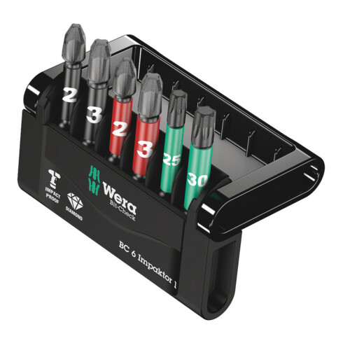 Wera Set di bit, Mini-Check Impactor 4