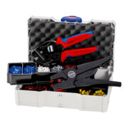 Assortiments de sertissage, Pour les embouts de câbles avec colliers en plastique Knipex