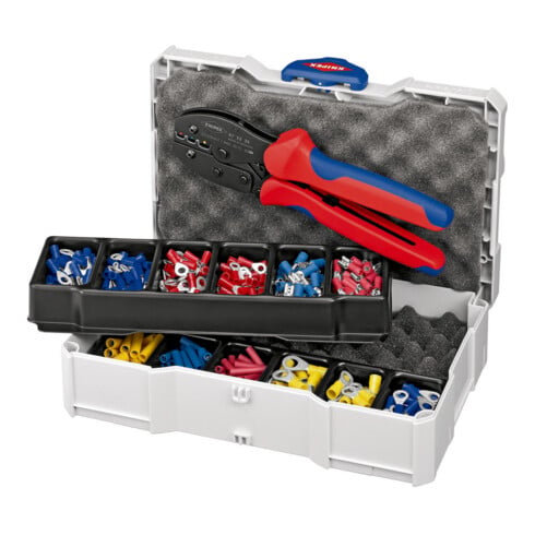 Assortiments de sertissage, pour raccords de câble Knipex