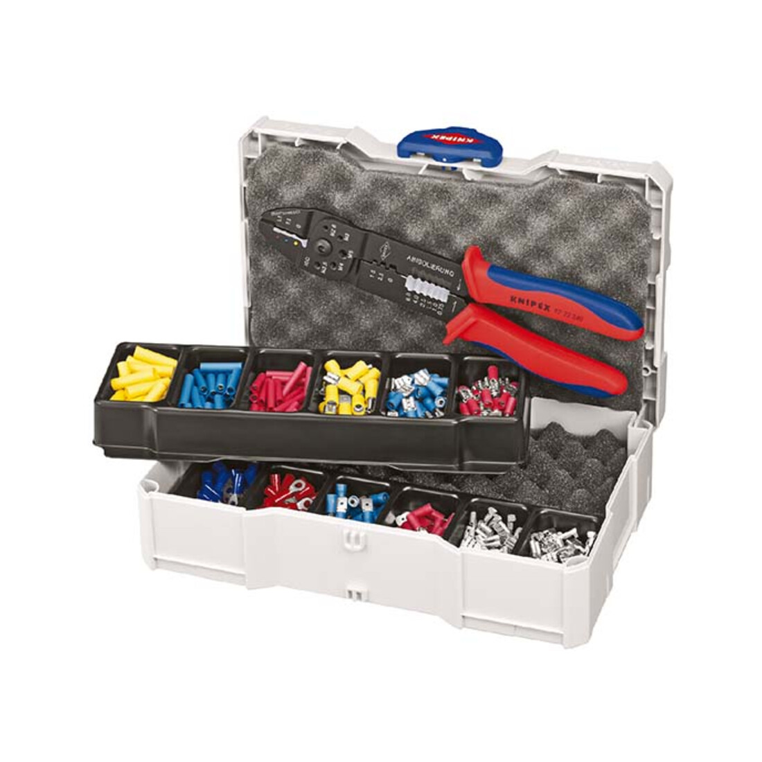 Assortiments de sertissage, pour raccords de câble Knipex