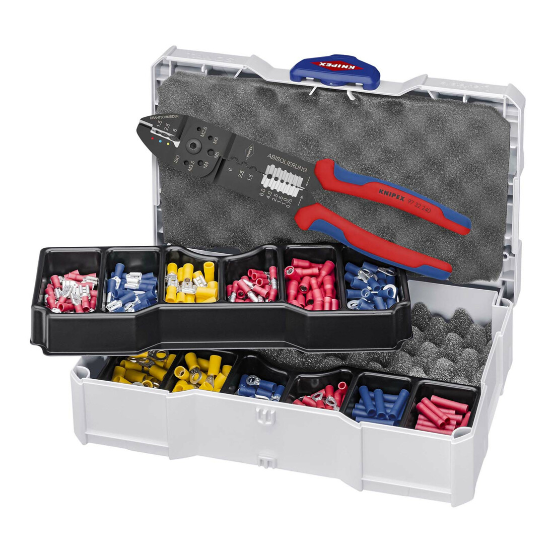 Assortiments de sertissage, pour raccords de câble Knipex