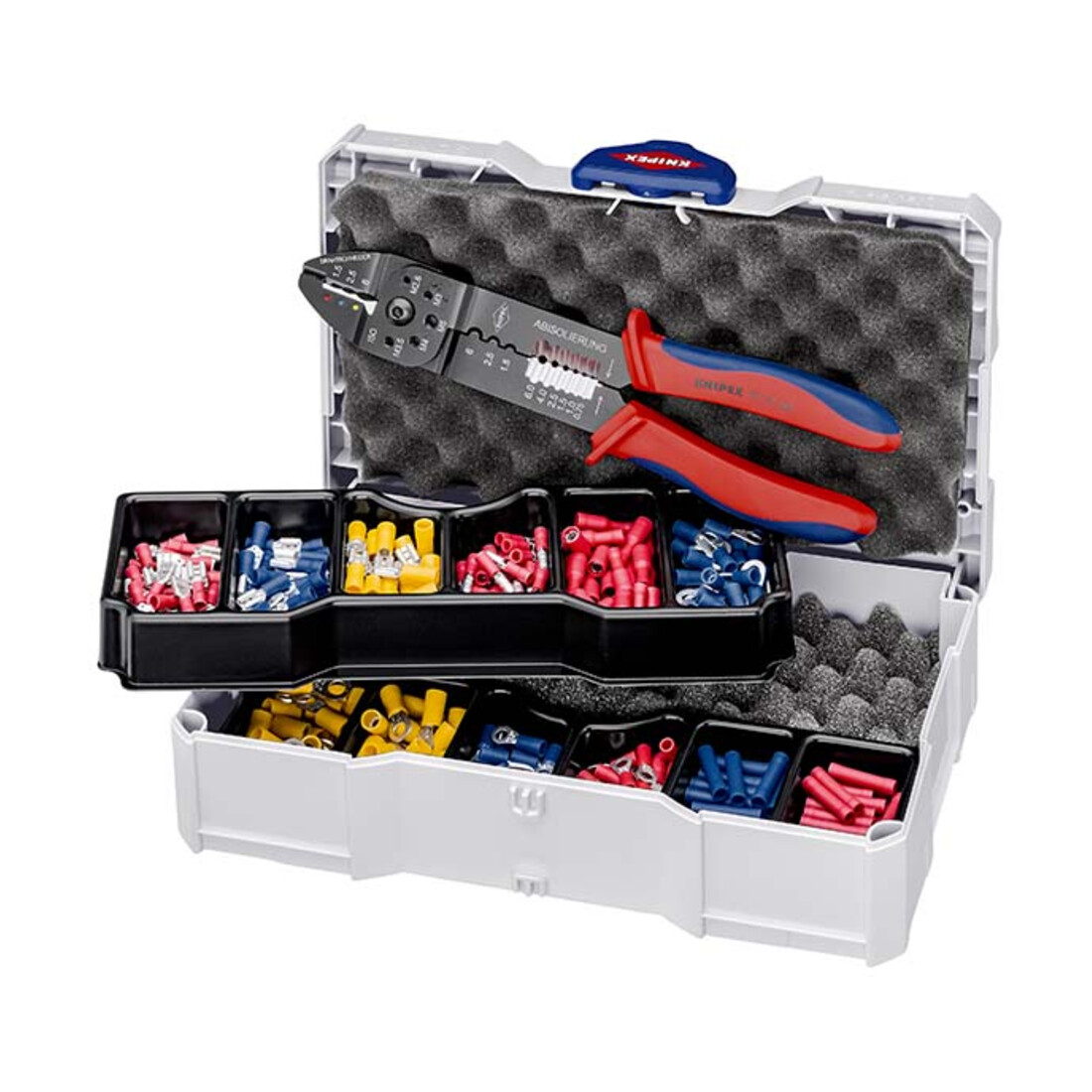 Assortiments de sertissage, pour raccords de câble Knipex